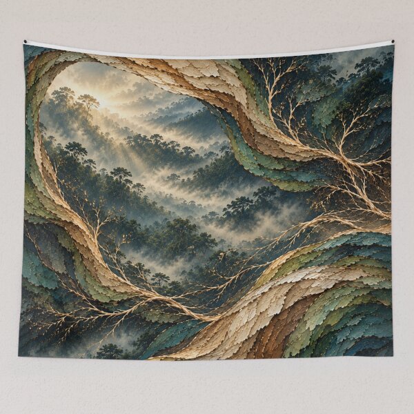 Item preview, Through the Living Rainforest  designed and sold by WeaveSphere.