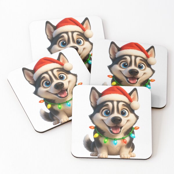 Item preview, Husky Jack Christmas Cheer designed and sold by Sillytoe.