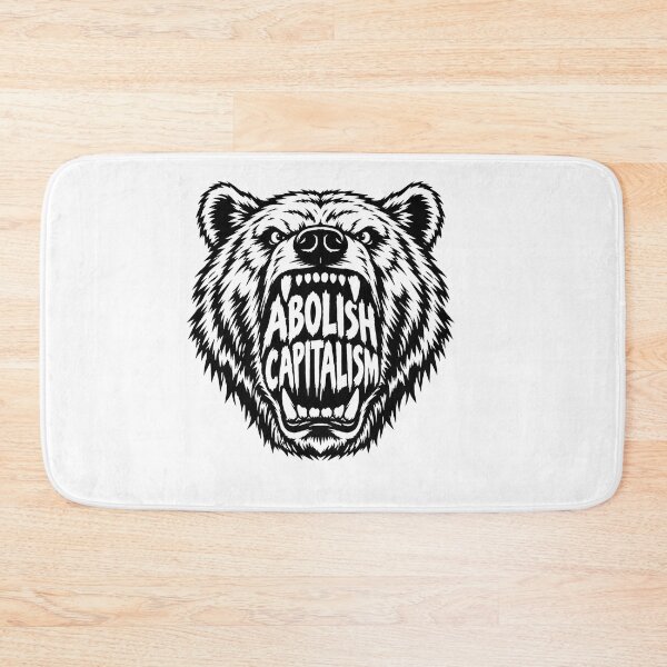 Item preview, Fierce Grizzly Bear Abolish Capitalism Graphic designed and sold by Owcomm.