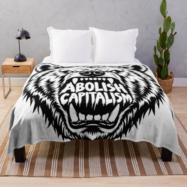 Item preview, Fierce Grizzly Bear Abolish Capitalism Graphic designed and sold by Owcomm.