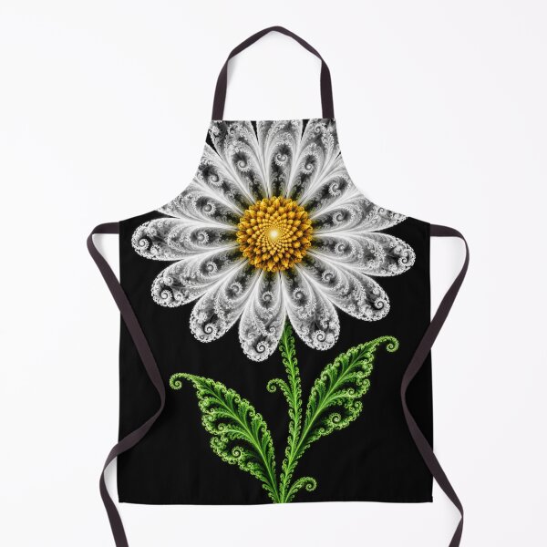 Item preview, White Fractal Daisy designed and sold by DDLeach.