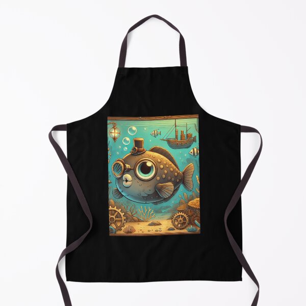 Item preview, Steampunk Lungfish designed and sold by IstanbulEssence.