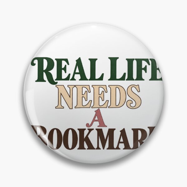 Item preview, Real Life Needs a Bookmark designed and sold by RM2017.