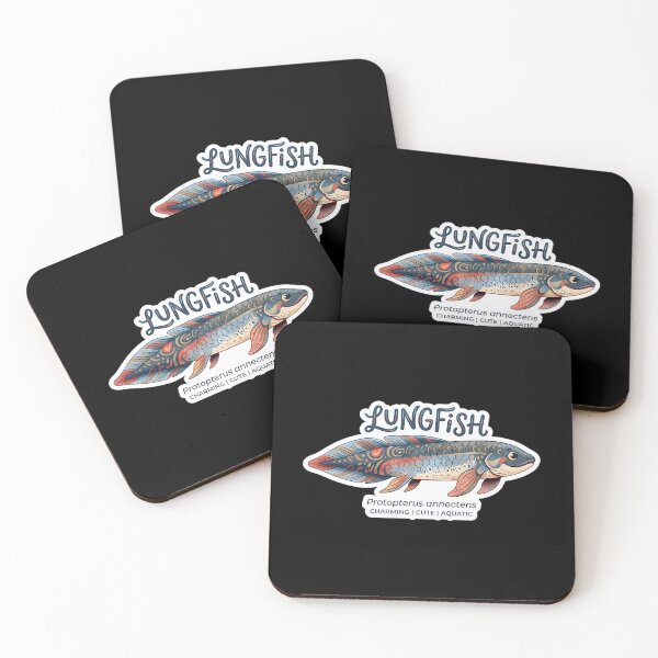 Item preview, Cute Lungfish Protopterus Annectens Aquatic Art designed and sold by IstanbulEssence.