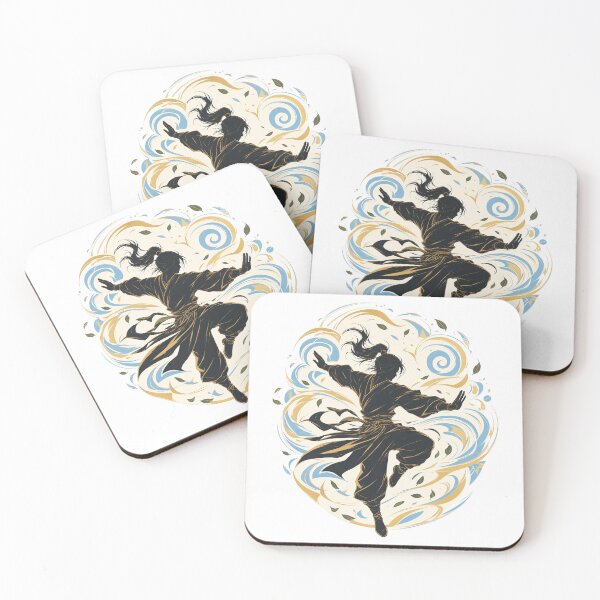 Item preview, Airbending Spirit – Wind Warrior Elemental Art designed and sold by Ahmeddoma.