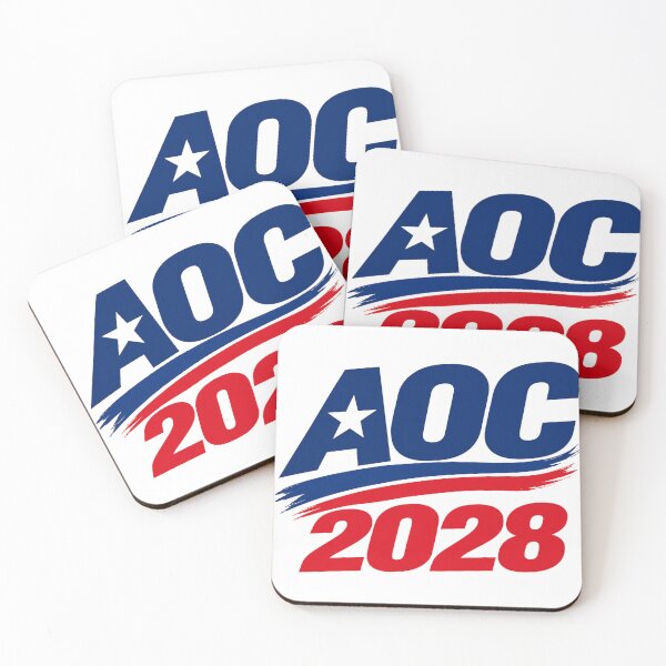 Item preview, Alexandria Ocasio Cortez 2028 for President designed and sold by Owcomm.