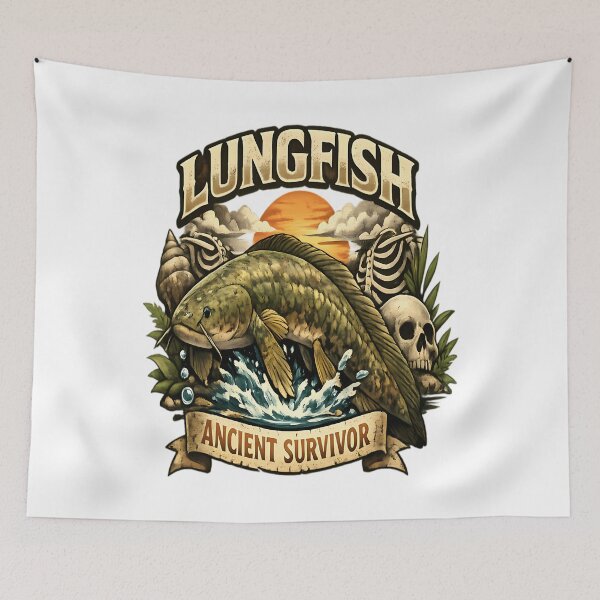 Item preview, Lungfish designed and sold by IstanbulEssence.