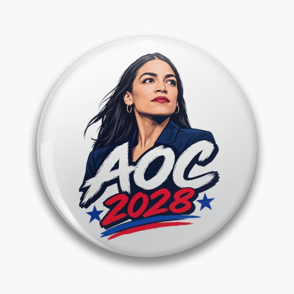Item preview, Alexandria Ocasio Cortez 2028 for President designed and sold by Owcomm.