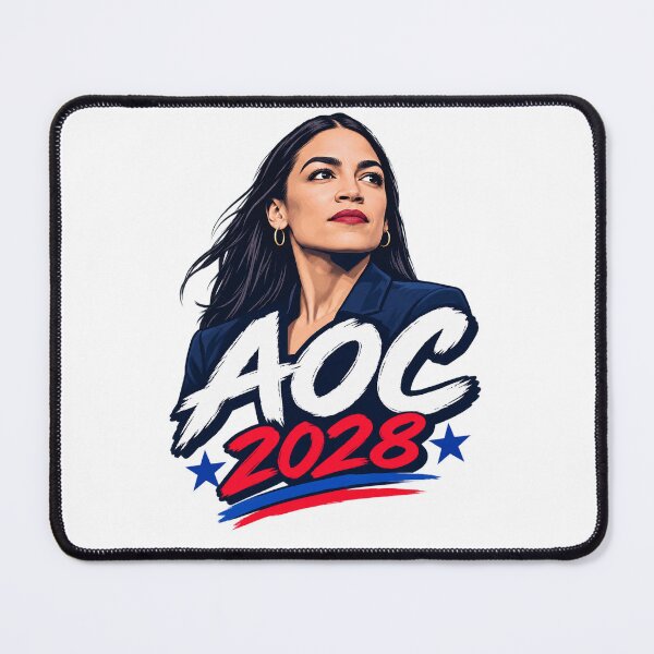 Item preview, Alexandria Ocasio Cortez 2028 for President designed and sold by Owcomm.