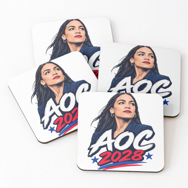 Item preview, Alexandria Ocasio Cortez 2028 for President designed and sold by Owcomm.