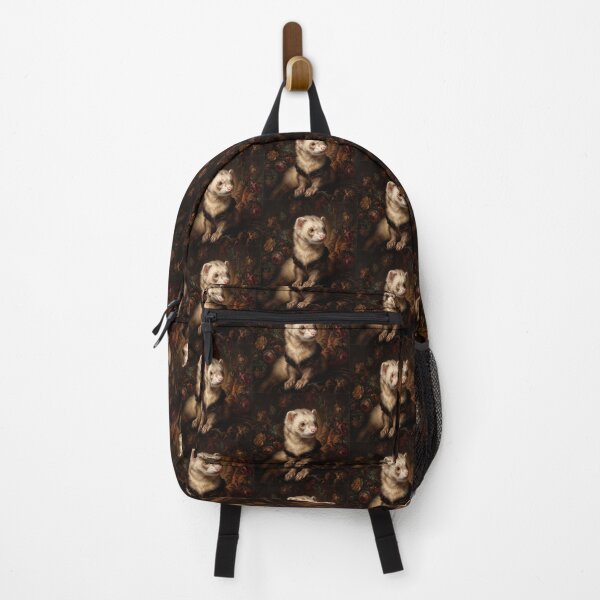 Item preview, Regal Cream Ferret with Velvet Collar designed and sold by Real Beast Art.