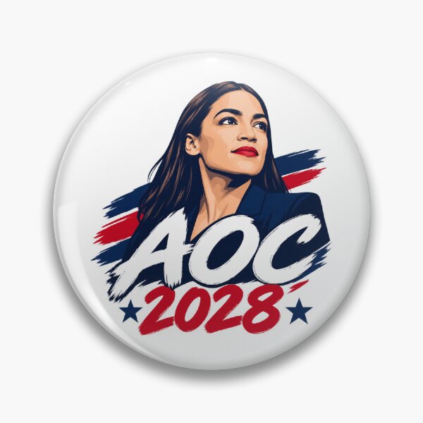 Item preview, Alexandria Ocasio Cortez 2028 AOC for President designed and sold by Owcomm.