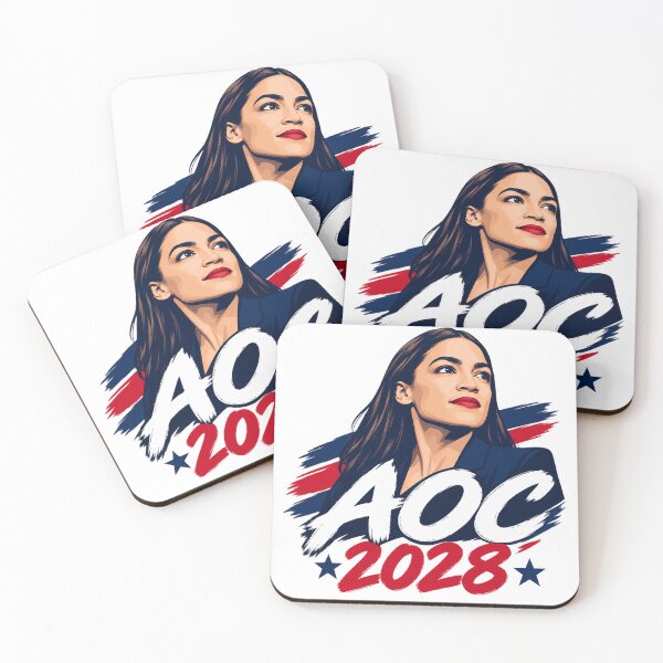 Item preview, Alexandria Ocasio Cortez 2028 AOC for President designed and sold by Owcomm.