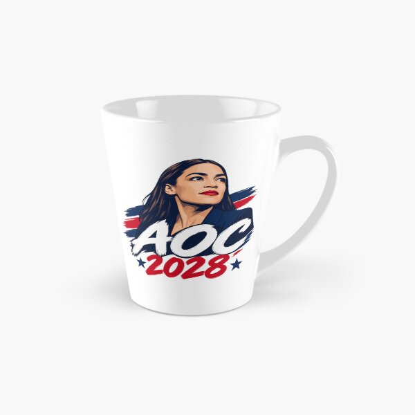 Item preview, Alexandria Ocasio Cortez 2028 AOC for President designed and sold by Owcomm.