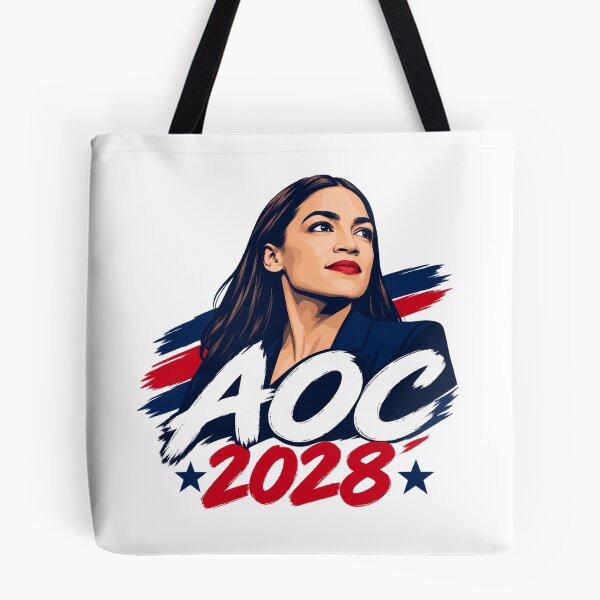 Item preview, Alexandria Ocasio Cortez 2028 AOC for President designed and sold by Owcomm.