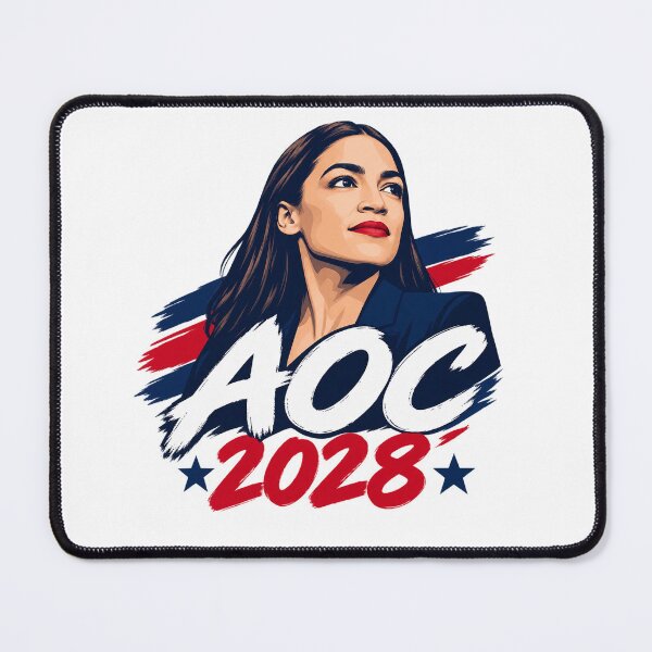 Item preview, Alexandria Ocasio Cortez 2028 AOC for President designed and sold by Owcomm.