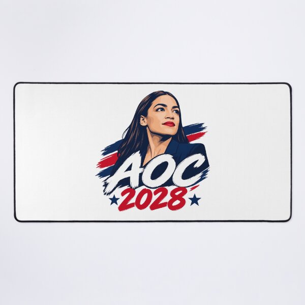 Item preview, Alexandria Ocasio Cortez 2028 AOC for President designed and sold by Owcomm.