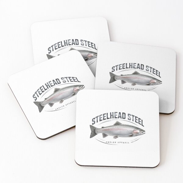 Item preview, Metallic Steelhead Steel Trout Angler Graphic designed and sold by NobleCast .