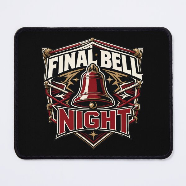 Item preview, Final Bell Night Wrestling Event Emblem designed and sold by Dogy Corgi.