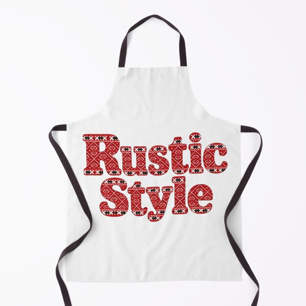 Item preview, Rustic Style Red Folk Pattern designed and sold by DansCreations42.