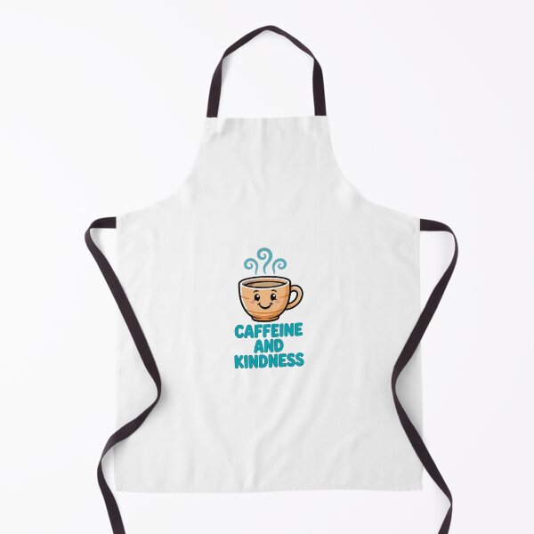 Item preview, Caffeine And Kindness Coffee T-Shirt designed and sold by Worn and Witty.