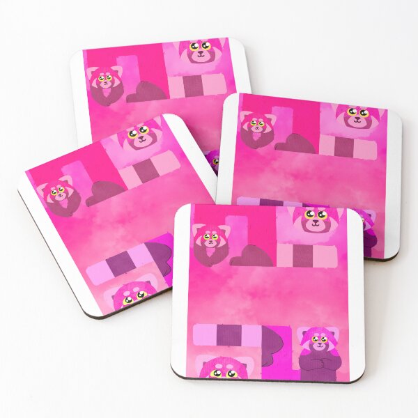 Item preview, Pink Red Pandas designed and sold by CringeVampire.