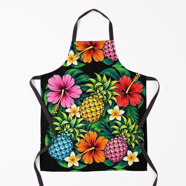 Item preview, Tropical Pineapple & Hibiscus – Colorful Hawaiian Paradise designed and sold by Plus91BIRD.