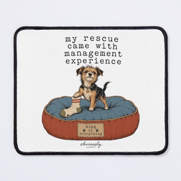 Item preview, My Rescue Came With Management Experience designed and sold by JoyfullyOffbeat.