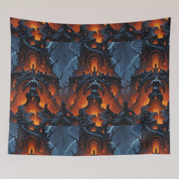 Item preview, Pixel Art, Tower of Demon designed and sold by 4gottenlore.