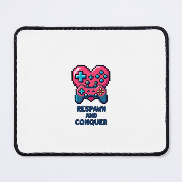 Item preview, Respawn And Conquer Gamer T-Shirt designed and sold by Worn and Witty.
