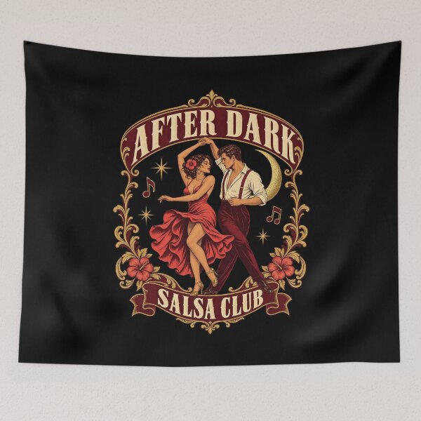 Item preview, Midnight Salsa Club – Vintage Latin Dance Art designed and sold by AMICO77.