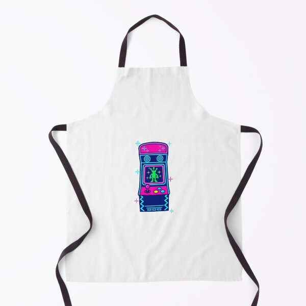 Item preview, Neon Retro Arcade Cabinet T-Shirt designed and sold by Worn and Witty.
