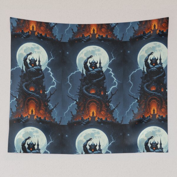 Item preview, Pixel Art, Tower of Demon designed and sold by 4gottenlore.