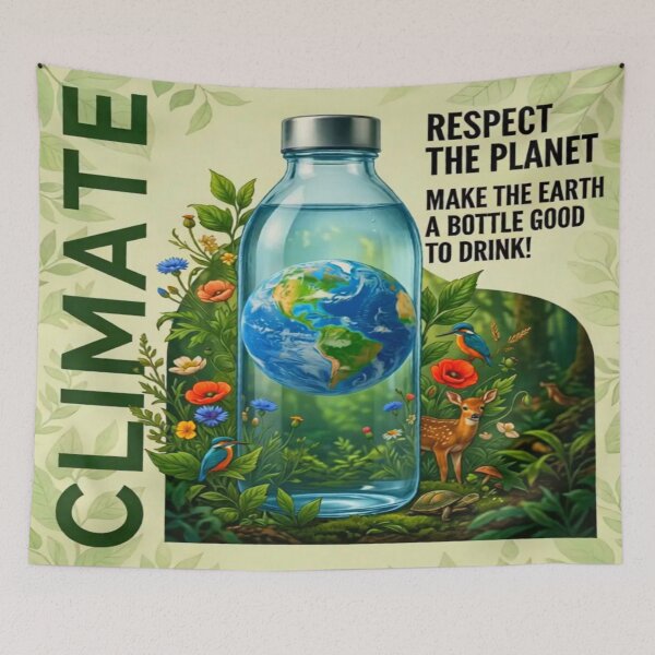 Item preview, Mother Earth Nature of Motivational Ecology Quote Image about CLIMATE. designed and sold by Giulivo Store Graphic.