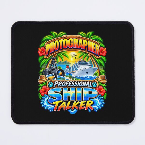 Item preview, Photographer Professional Ship Talker Cruise Vacation designed and sold by fungear.