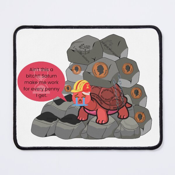 Item preview, Funny Saturn Astrology Turtle designed and sold by 5thhouseNMVVS48.