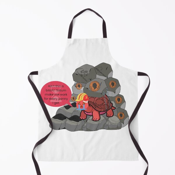 Item preview, Funny Saturn Astrology Turtle designed and sold by 5thhouseNMVVS48.