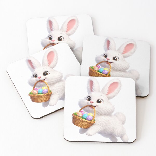 Item preview, Angora Rabbit Easter Basket designed and sold by Sillytoe.