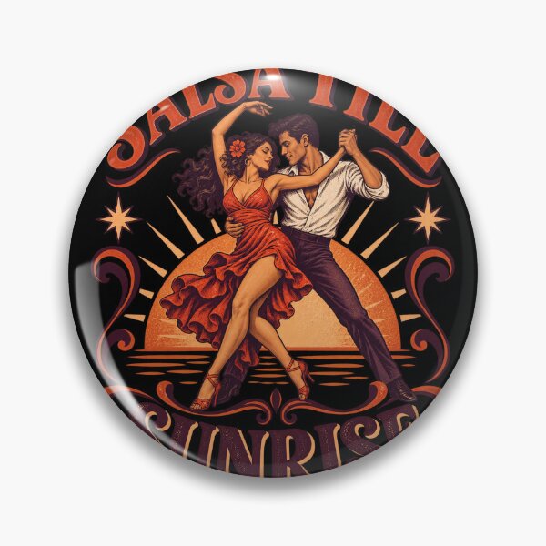 Item preview, Salsa Till Sunrise – Latin Dance Night Art designed and sold by AMICO77.