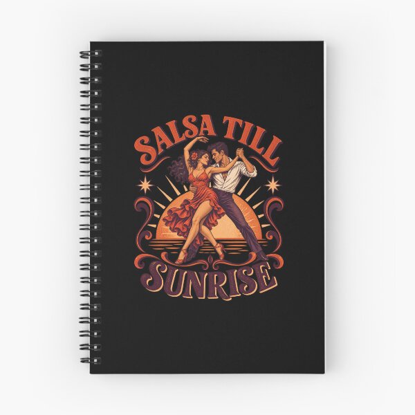 Item preview, Salsa Till Sunrise – Latin Dance Night Art designed and sold by AMICO77.