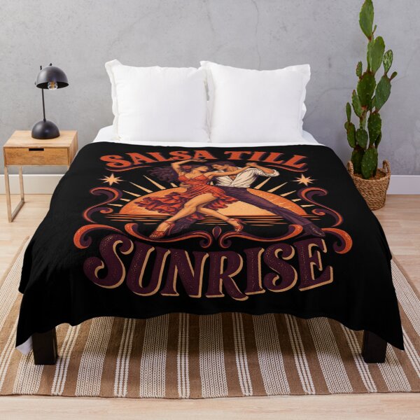 Item preview, Salsa Till Sunrise – Latin Dance Night Art designed and sold by AMICO77.