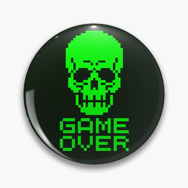 Item preview, Pixel Art, Game Over designed and sold by 4gottenlore.