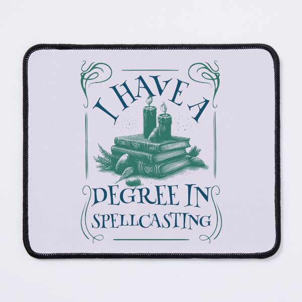 Item preview, I Have A Degree In Spellcasting designed and sold by 8084Designs.