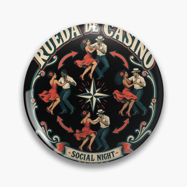 Item preview, Rueda de Casino Social Night – Cuban Salsa Art designed and sold by AMICO77.