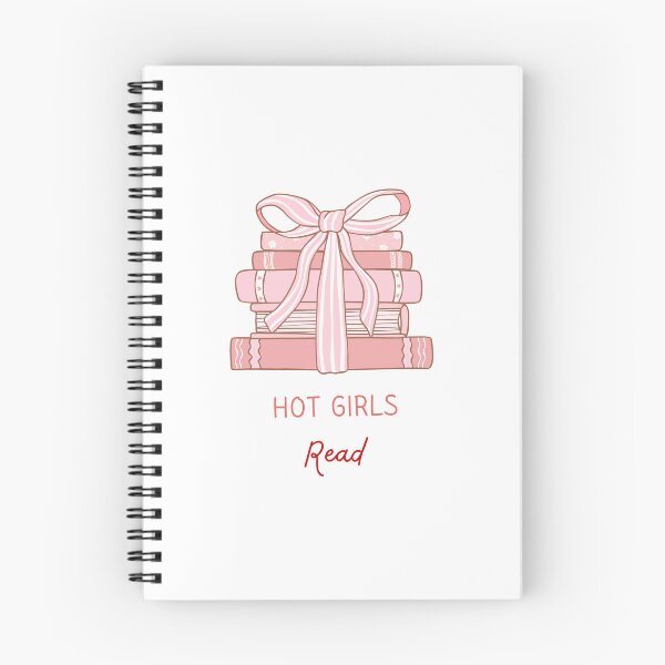 Item preview, Hot girls read  designed and sold by AfterHourNotes.