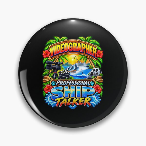 Item preview, Videographer Professional Ship Talker Cruise Vacation designed and sold by fungear.