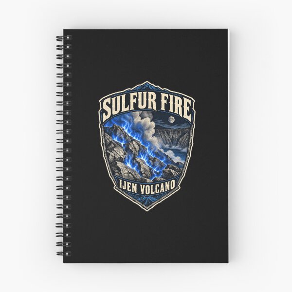 Item preview, Sulfur Fire at Ijen Volcano – East Java Night Art designed and sold by AMICO77.