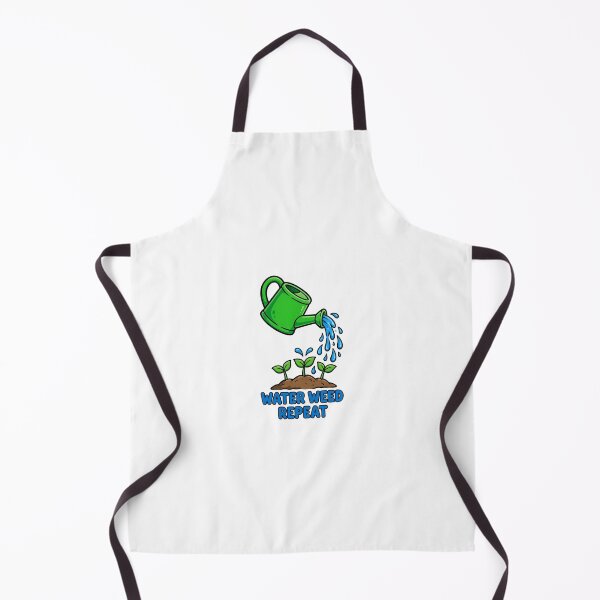 Item preview, Water Weed Repeat Funny Gardening Shirt designed and sold by Worn and Witty.