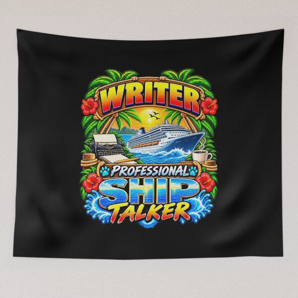 Item preview, Writer Professional Ship Talker Cruise Vacation designed and sold by fungear.