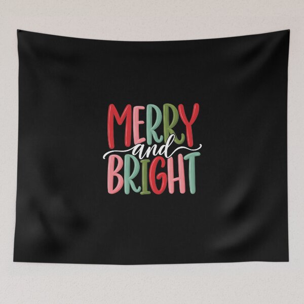 Item preview, Retro Merry and Bright 2 designed and sold by Saitokuu7Art.